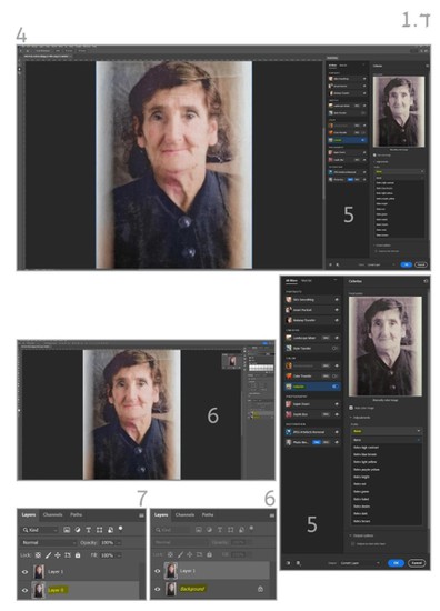 לפני ואחרי שחזור