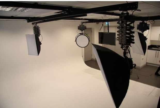 תרשים תאורת אולפן