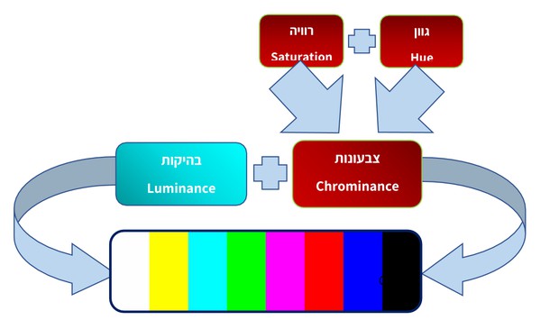 תגובות החומר לאור