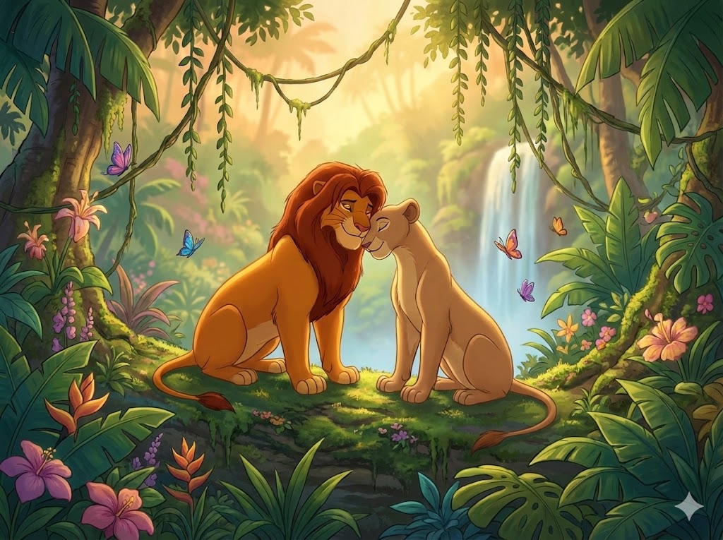 נלה וסימבה בג'ונגל