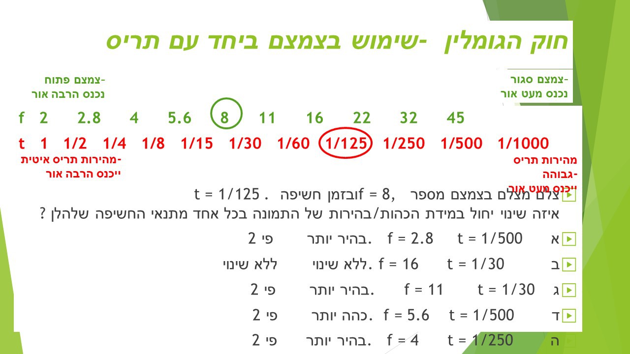 דוגמה לתריס 13